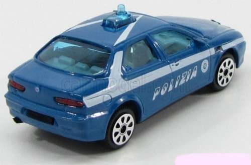 Alfa Romeo 156 SW PoliziaStradale 1997 1/43 Bburago NEW+showcased  #5345 instant wheels