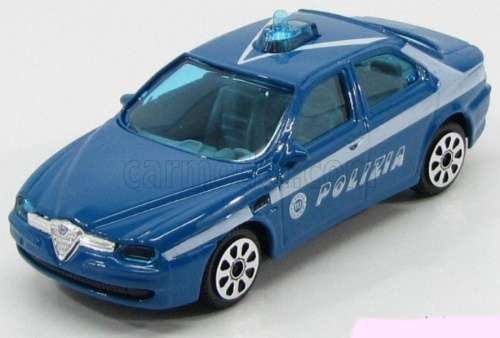 Alfa Romeo 156 SW PoliziaStradale 1997 1/43 Bburago NEW+showcased  #5345 instant wheels