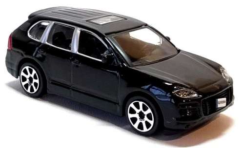 Porsche Cayenne 4,5 Turbo 2004 black 1/43 Bburago NEW+showcased  #5348 instant wheels