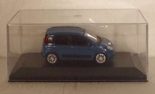 Fiat - Nuova Panda 2012 blue 1/43 Mondo Motors NEW+showcased  #5350 instant wheels