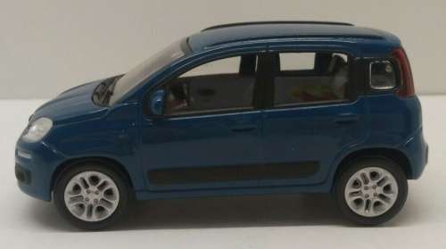 Fiat - Nuova Panda 2012 blue 1/43 Mondo Motors NEW+showcased  #5350 instant wheels