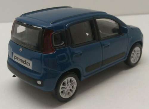 Fiat - Nuova Panda 2012 blue 1/43 Mondo Motors NEW+showcased  #5350 instant wheels