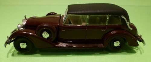 Mercedes-Benz 770K Cabriolet 1937 burgundy 1/43 RIO NEW+showcased  #5351 instant wheels