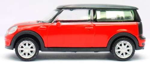 Mini Cooper S Clubman 2015 red 1/43 Rastar NEW+showcased  #5352 instant wheels