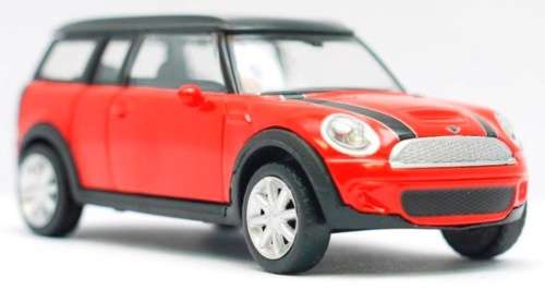 Mini Cooper S Clubman 2015 red 1/43 Rastar NEW+showcased  #5352 instant wheels