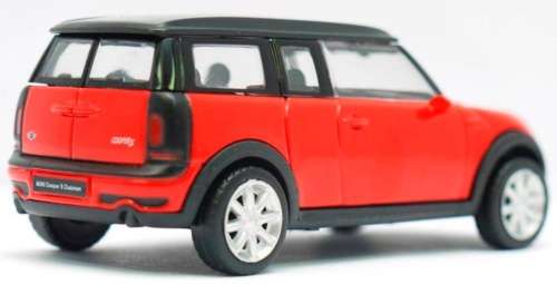Mini Cooper S Clubman 2015 red 1/43 Rastar NEW+showcased  #5352 instant wheels