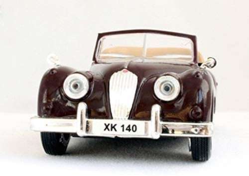 Jaguar XK140 open Roadster 1956 burgundy 1/43 IXO NEW+showcased  #5353 instant wheels