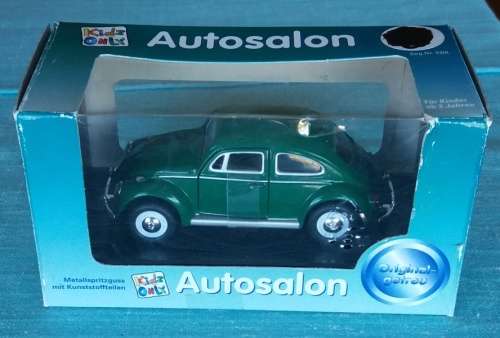 Volkswagen Beetle 1972 dark-green 1/43 Hongwell NEW+boxed  #5363 instant wheels