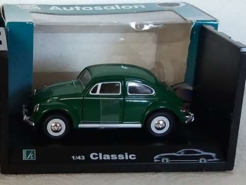 Volkswagen Beetle 1972 dark-green 1/43 Hongwell NEW+boxed  #5363 instant wheels