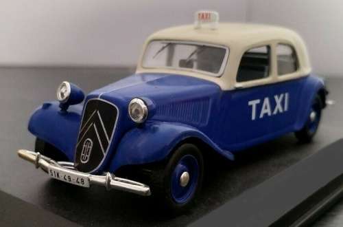 Citroen Traction 11 1955  famous SaigonTaxi 1/43 IXO NEW+showcase  #5367 instant wheels