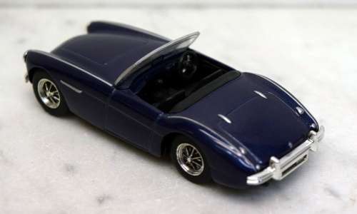 Austin Healey 100 BN1 convertible 1953 blue 1/43 IXO NEWinShowcase   #5375 instant wheels