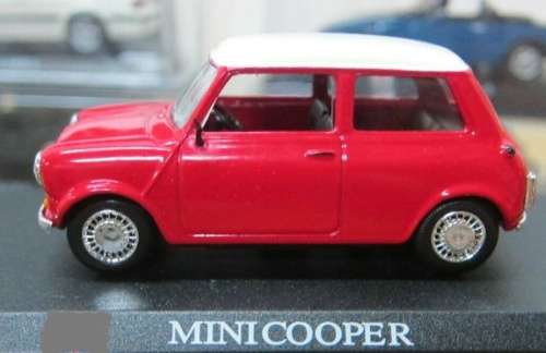 Mini Cooper (Rover/Morris) 1969 red 1/43 IXO NEW+showcased  #5376 instant wheels
