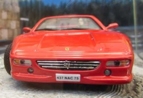 Ferrari F355 Roadster 1995 red (007-JBond) 1/43 IXO NEW+boxed  #5399 instant wheels