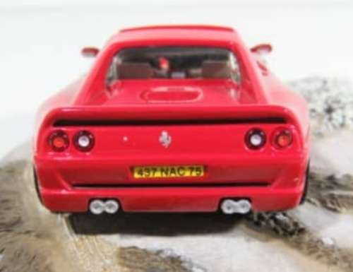 Ferrari F355 Roadster 1995 red (007-JBond) 1/43 IXO NEW+boxed  #5399 instant wheels