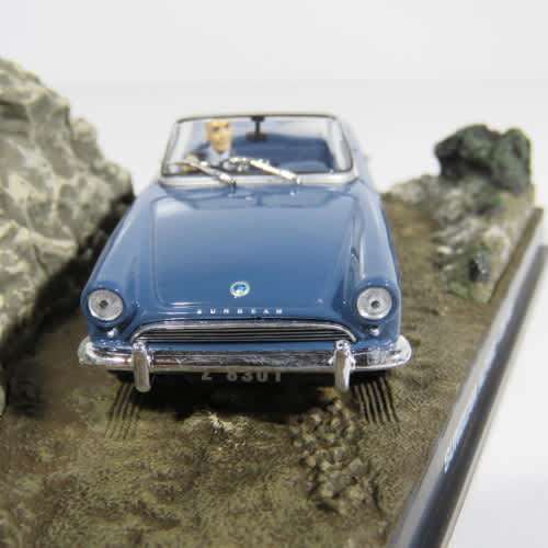 Sunbeam Alpine 1965 blue (007-JBond) 1/43 IXO NEW+boxed  #5400 instant wheels