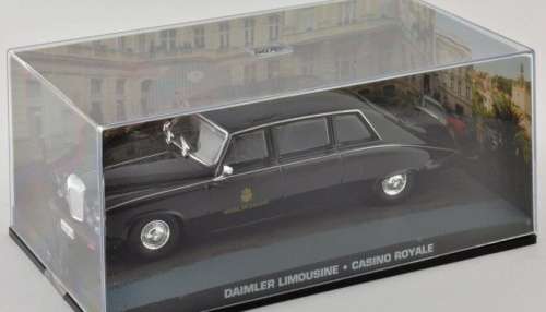 Daimler Limousine 1968 black 007/JBond Casino 1/43 IXO NEW+boxed  #5401 instant wheels