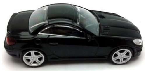 Mercedes-Benz SLK 55 AMG black 1/43 Rastar NEW+showcased  #5403 instant wheels