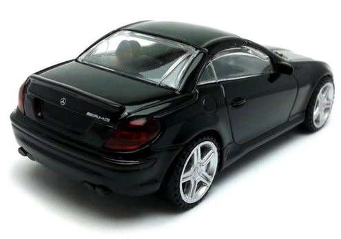 Mercedes-Benz SLK 55 AMG black 1/43 Rastar NEW+showcased  #5403 instant wheels
