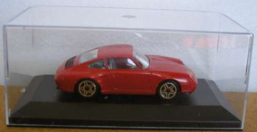 Porsche 911 (996) Carrera 1993 red 1/43 Bburago/IT NEW+showcased  #5404 instant wheels