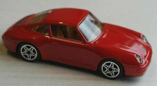 Porsche 911 (996) Carrera 1993 red 1/43 Bburago/IT NEW+showcased  #5404 instant wheels
