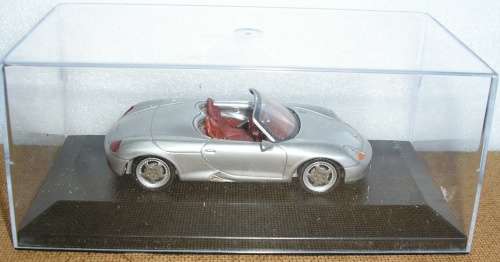 Porsche Boxster Roadster 1996 silver 1/43 Minichamp NEW+showcased  #5408 instant wheels