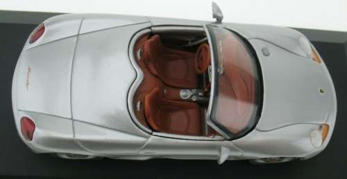 Porsche Boxster Roadster 1996 silver 1/43 Minichamp NEW+showcased  #5408 instant wheels