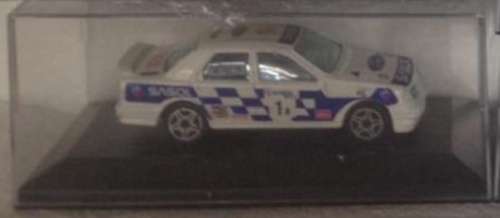 Ford Sierra RS Cosworth 1A Sasol Rally 90ties 1/43 Bburago NEW+showcased #5409 instant wheels