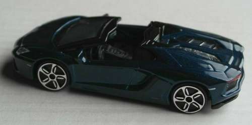 Lamborghini Aventador Roadster 2018 blue-met 1/43 Bburago NEW+showcased  #5414 instant wheels