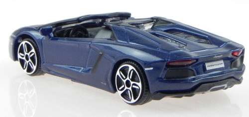 Lamborghini Aventador Roadster 2018 blue-met 1/43 Bburago NEW+showcased  #5414 instant wheels