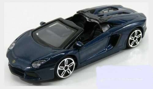 Lamborghini Aventador Roadster 2018 blue-met 1/43 Bburago NEW+showcased  #5414 instant wheels