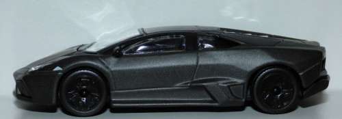 Lamborghini Reventon 2016 matte-dk.grey-met 1/43 Bburago NEW+showcased #5417 instant wheels