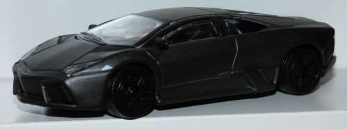 Lamborghini Reventon 2016 matte-dk.grey-met 1/43 Bburago NEW+showcased #5417 instant wheels