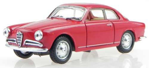 Alfa Romeo Giulietta Sprint 1957 red 1/43 Solido NEW+showcased  #5418 instant wheels