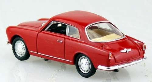 Alfa Romeo Giulietta Sprint 1957 red 1/43 Solido NEW+showcased  #5418 instant wheels