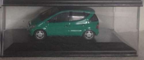 Mercedes-Benz A-class  mint-green 1/43 Herpa NEW+showcased  #5419 instant wheels