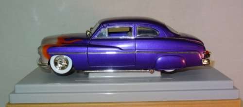 Ford MERCURY 1949 CUSTOM LEAD SLED purple 1/18 Ertl NEW+showcased  #8901 instant wheels