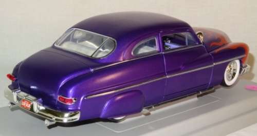 Ford MERCURY 1949 CUSTOM LEAD SLED purple 1/18 Ertl NEW+showcased  #8901 instant wheels