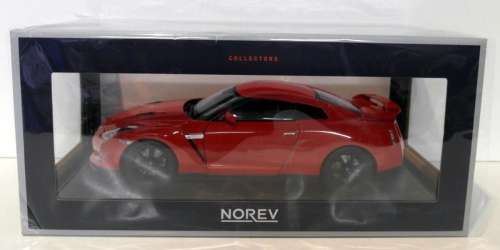 Nissan GT-R R35 2008 red 1/18 Norev NEW+boxed  #8960 instant wheels