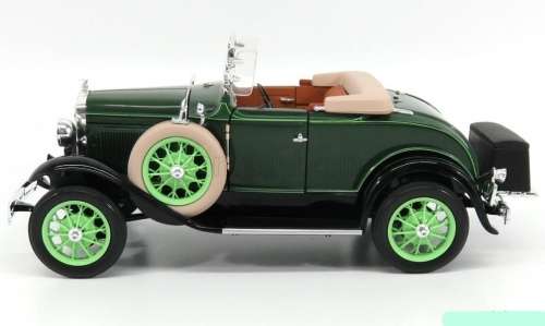 Ford Model A Roadster 1931 green 1/18 Sunstar NEW+boxed  #8963 instant wheels