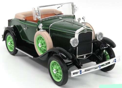 Ford Model A Roadster 1931 green 1/18 Sunstar NEW+boxed  #8963 instant wheels