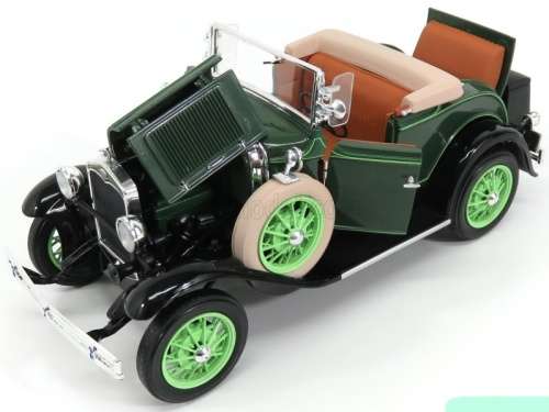 Ford Model A Roadster 1931 green 1/18 Sunstar NEW+boxed  #8963 instant wheels