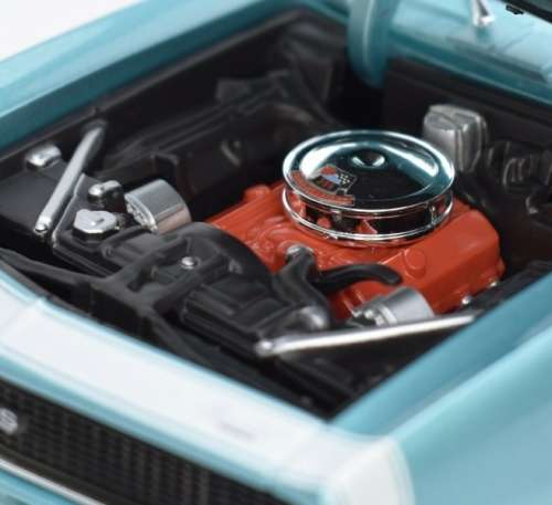 Chevrolet Camaro SS396 1968 lt.blue-met 1/18 Maisto NEW+boxed  #8973 instant wheels