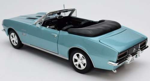 Chevrolet Camaro SS396 1968 lt.blue-met 1/18 Maisto NEW+boxed  #8973 instant wheels