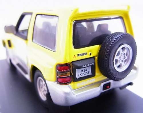 Mitsubishi Pajero Evolution 1999 yellow 1/43 AmericanMint NEW+boxed  #5425 instant wheels