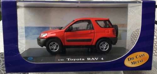 Toyota RAV 4 2005 red 1/43 AmericanMint NEW+boxed  #5429 instant wheels