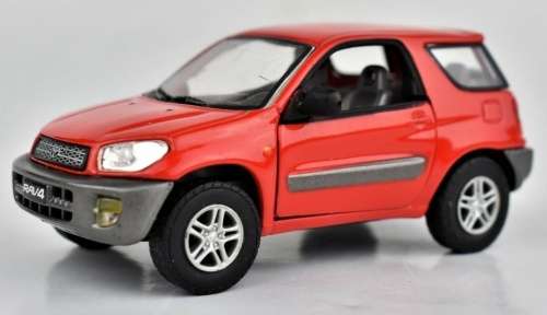 Toyota RAV 4 2005 red 1/43 AmericanMint NEW+boxed  #5429 instant wheels