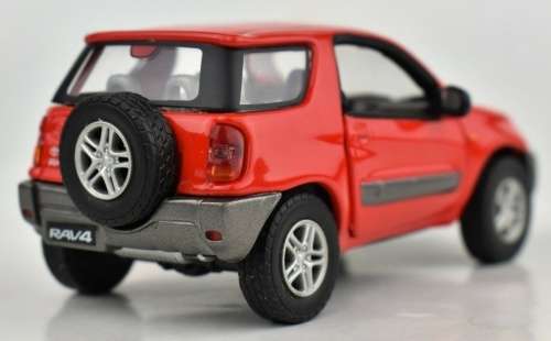 Toyota RAV 4 2005 red 1/43 AmericanMint NEW+boxed  #5429 instant wheels