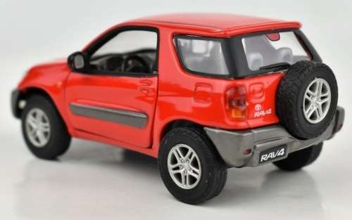 Toyota RAV 4 2005 red 1/43 AmericanMint NEW+boxed  #5429 instant wheels