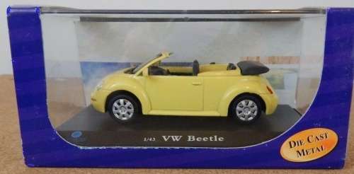 Volkswagen New Beetle Cabrio 2003 1/43 AmericanMint NEW+boxed  #5430 instant wheels