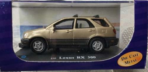 Lexus RX300 2003 beige-met 1/43 AmericanMint NEW+boxed  #5431 instant wheels